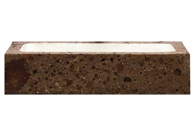 Умывальник  Civita rectangular tuff