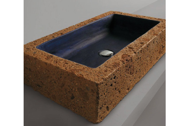 Умывальник  Civita rectangular tuff