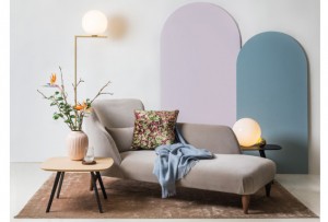 Ковёр Linie Design Edge Wine