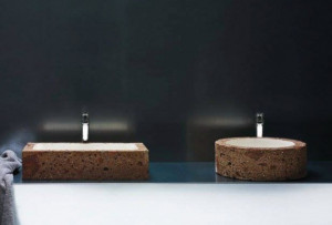 Умывальник  Civita rectangular tuff